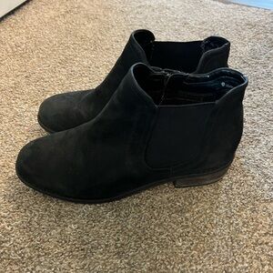Blondo Black Waterproof Ankle Boots with Zipper Size 8.5